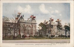 Food Products Building - Jamestown Exposition 1907 1907 Jamestown Exposition Postcard Postcard Postcard