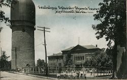 Training School and Stand Tower Ypsilanti, MI Postcard Postcard Postcard