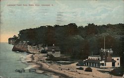 Lakewood Yacht Club, Rocky River Cleveland, OH Postcard Postcard Postcard