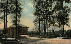 Aquarium and Horticultural Hall, Belle Isle Postcard