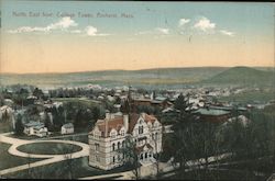 North East from College Tower Amherst, MA Postcard Postcard Postcard