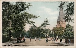 Brattle Street Cambridge, MA Postcard Postcard Postcard