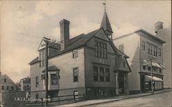 YMCA Attleboro, MA Postcard Postcard Postcard