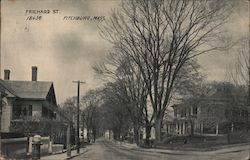 Prichard Street Fitchburg, MA Postcard Postcard Postcard