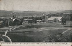 Stone Hall, Home Science and Russell Sage Memorial Chapel East Northfield, MA Postcard Postcard Postcard