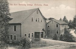 The Barn at Wellesley College Massachusetts Postcard Postcard Postcard