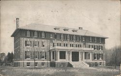 “The White House” at St. Luke’s Hospital Postcard