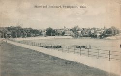 Shore and Boulevard Postcard