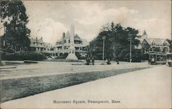 Monument Square Postcard