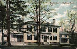 Country Club Pittsfield, MA Postcard Postcard Postcard