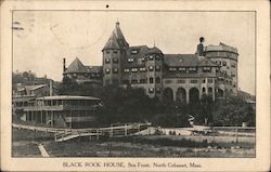 Black Rock House, Sea Front Postcard