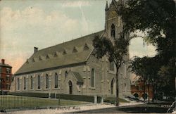 Lawrence Catholic Church New Bedford, MA Postcard Postcard Postcard