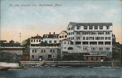 The New Fountain Inn Marblehead, MA Postcard Postcard Postcard