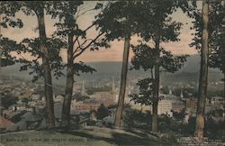 Bird's Eye View of North Adams Postcard