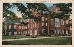 The Lower School, St. Paul Concord, NH Postcard Postcard Postcard