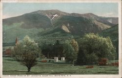 Snow Cross on Mt Lafayette, Sugar Hill New Hampshire Postcard Postcard Postcard