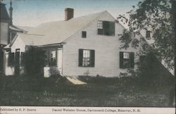 Daniel Webster House - Dartmouth College Postcard