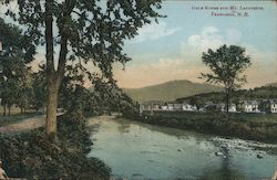 Gale River and Mt Lafayette Postcard