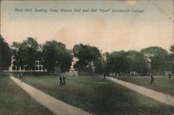 Reed Hall, Heating Plant, Wilson Hall and Old Gym, Dartmouth College Hanover, NH Postcard Postcard Postcard