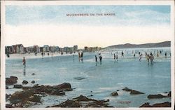 Muizenberg on the sands South Africa Postcard Postcard Postcard