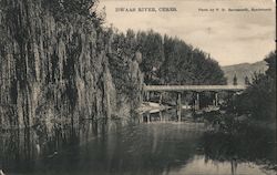 View of Dwaas River Ceres, South Africa Postcard Postcard Postcard