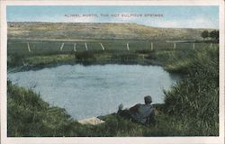 The Hot Sulpher Springs Postcard