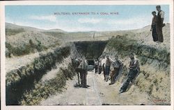 Entrance to a Coal Mine Molteno, South Africa Postcard Postcard Postcard