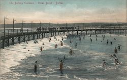 The Bathing Enclosure, Ocean Beach Durban, South Africa Postcard Postcard Postcard