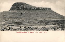 Isandlwana - Zulu war Disaster - 22 January 1879 Postcard