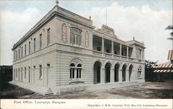 Post Office, Lourenco Marques Maputo, Mozambique Africa Postcard Postcard Postcard