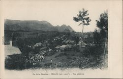 Ile de la Reunion - Vue generale Cilaos, Réunion Africa Postcard Postcard Postcard