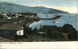 View of Town Postcard