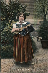 Madeira Costumes Postcard