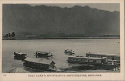 Dhal Lake and mountainous amphitheatre Postcard