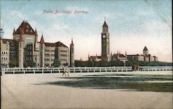 Public Buildings, Bombay Postcard