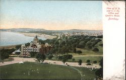 View of B.B. and C.I. Ry. Office and Queen's Road Postcard