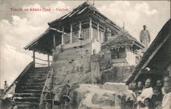 Temple on Adams Peak - Ceylon Postcard