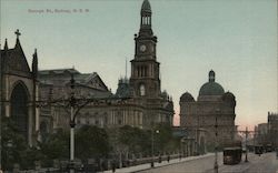 George St. , Syndey, N.S.W. Postcard