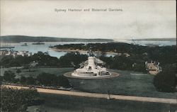 Sydney Harbour and Botanical Gardens Postcard