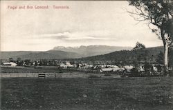 Fingal and Ben Lomond, Tasmania Australia Postcard Postcard Postcard