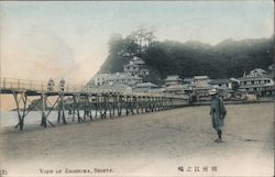 View of Enoshima Postcard