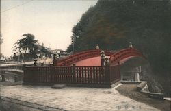 Shinkyo Bridge-Sacred Bridge Nikko, Japan Postcard Postcard Postcard