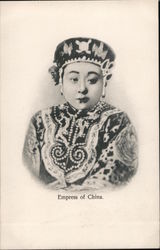 Empress Dowager Cixi of China Postcard