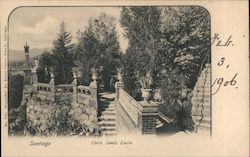 Santiago, Cerro Santa Lucia Postcard