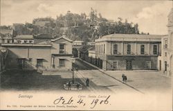 Cerro Santa Lucia Postcard