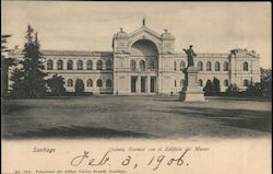 Museum building in Quinta Normal Postcard