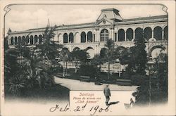 Plaza de Armas Con "Club Aleman" Postcard