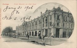 Santiago Portal Edwards con Hotel Royal Chile Postcard Postcard Postcard