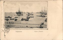 Diques flotantes Postcard