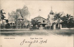 Republica argentina, Tigre Boat Club Postcard